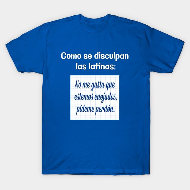 Camisa Para Latinos Hispanos T-Shirt by LatinoJokeShirt